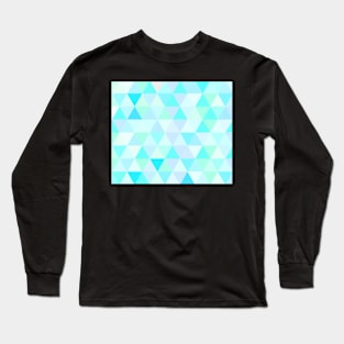 Cute Triangle Pattern Long Sleeve T-Shirt